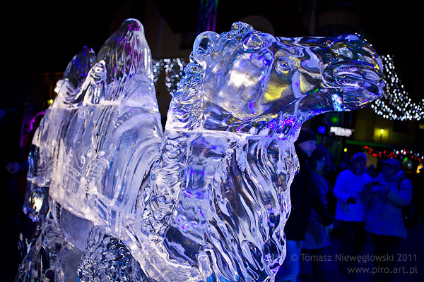 Rzeźby lodowe Olsztyn 2011